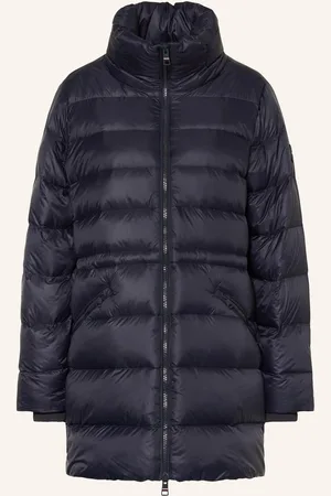 Tommy Hilfiger Péřový Kabát tmavě modrá