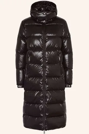 Tommy Hilfiger Péřový Kabát S Odnímatelnou Kapucí černá