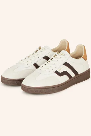 GANT Sneakersy Cuzima bílá tmavě hnědá