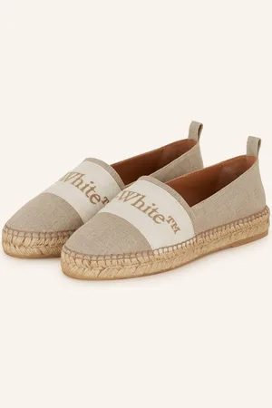 OFF-WHITE Espadrilky Bookish béžová