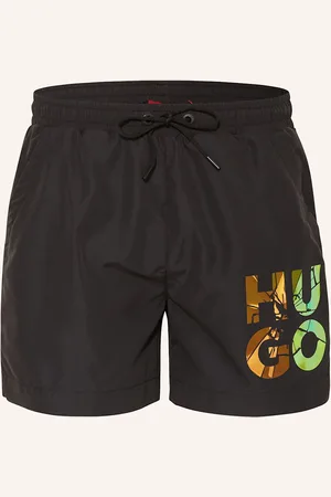 HUGO BOSS Koupací Šortky Rame černá