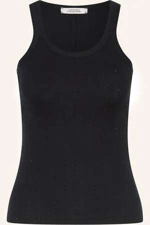 Dorothee Schumacher Top Simply Timeless S Ozdobnými Kamínky černá