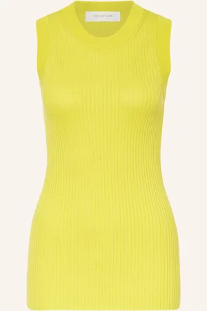 Sportmax Pletený Top Toledo tmavě žlutá