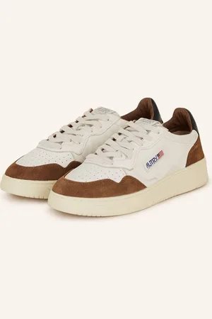 Autry Sneakersy Medalist Low bílá hnědá