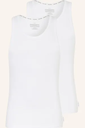 Calvin Klein Nátělníky Modern Cotton, 2 Kusy V Balení bílá