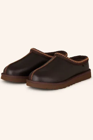 UGG Pantofle Tasman tmavě hnědá