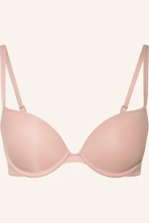Calvin Klein Push-Up Podprsenka Sheer Marquisette lososová