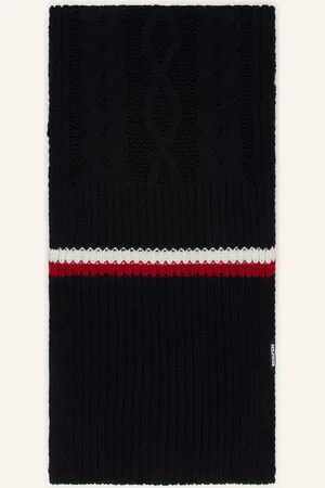 Tommy Hilfiger Šála tmavě modrá bílá tmavě červená