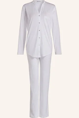 Hanro Pyžamo Cotton Deluxe bílá