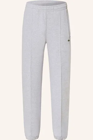 Lacoste Tepláky světle šedá