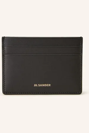 Jil Sander Pouzdro Na Karty černá