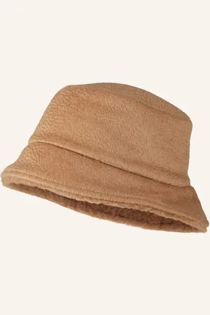 Max Mara Klobouk Bucket Hat Fiducia velbloudí