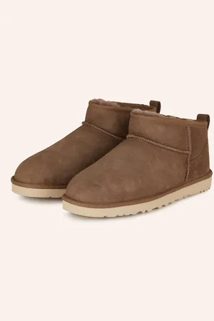 UGG Boots Classic Ultra Mini tmavě hnědá