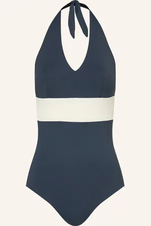 MYMARINI Neckholder Plavky Wonderbody V Oboustranném Provedení S Uv Ochranou 50+ šedá bílá
