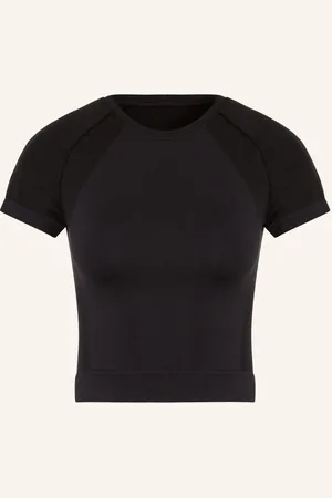 Sweaty Betty Cropped Tričko Athlete černá