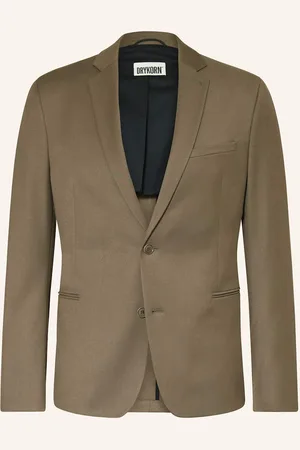 Drykorn Sako Hurley Extra Slim Fit hnědá