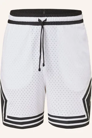 Jordan Basketbalové Šortky Dri-Fit Sport bílá černá