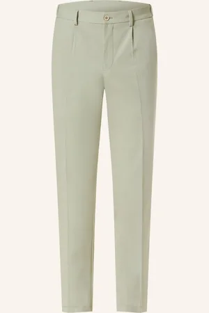 PAUL Oblekové Kalhoty Extra Slim Fit světle zelená