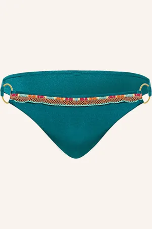 Banana Moon Basic Bikinové Kalhotky Nalani Linea petrolejová
