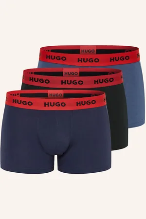 HUGO BOSS Boxerky, 3 Kusy V Balení černá tmavě modrá modrá