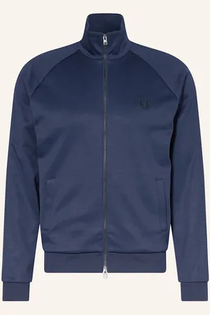 Fred Perry Bunda S Galonovými Pruhy tmavě modrá