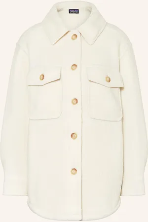 Patagonia Fleecová Bunda Retro Pile krémová
