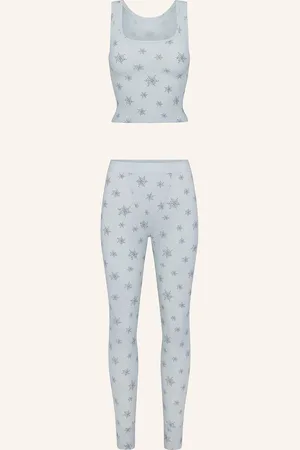 SKIMS Pohodlná Domácí Souprava Cotton Rib