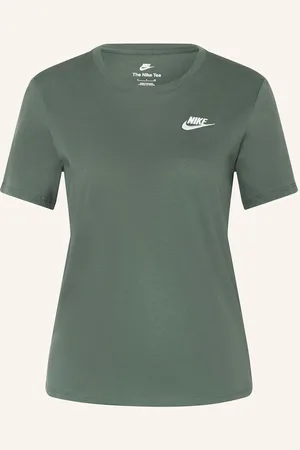Nike Tričko Sportswear Club Essentials tmavě zelená