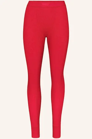 SKIMS Pohodlné Domácí Legíny Cotton Rib