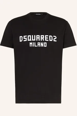 Dsquared2 Tričko Cool Fit černá bílá