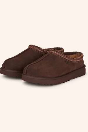 UGG Pantofle Tasman tmavě hnědá