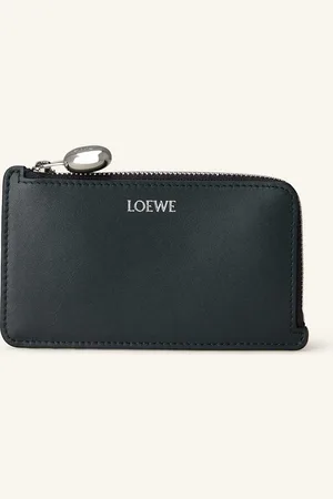 Loewe Pouzdro Na Karty Pebble tmavě zelená