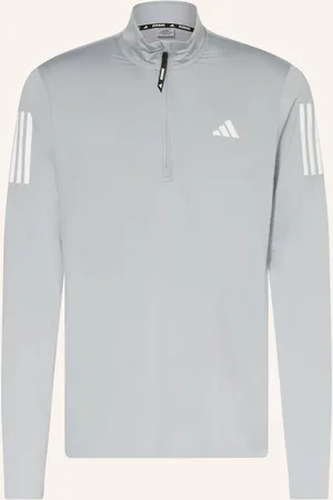 adidas Běžecké Tričko Own The Run světle šedá