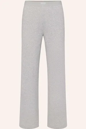SKIMS Pohodlné Domácí Kalhoty Cotton Rib