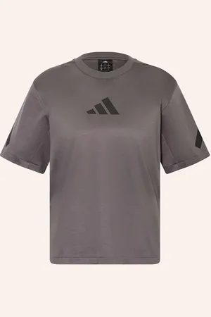 adidas Tričko Z.N.E černošedá
