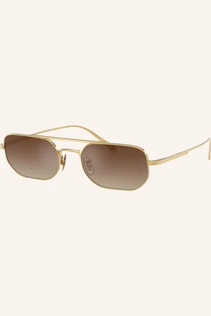 Oliver Peoples Sluneční Brýle ov1351s Khaite 5332q1 - zlatá hnědý přechod