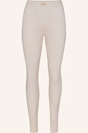SKIMS Pohodlné Domácí Legíny Cotton Rib