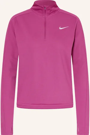 Nike Běžecké Tričko Dri-Fit Pacer fuchsiová