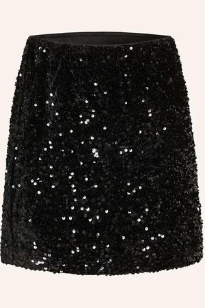 Gina Tricot Sukně S Flitry černá