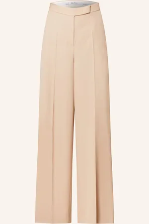 Max Mara Marlene Kalhoty Ninfa béžová