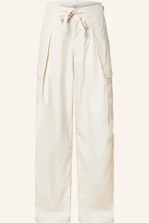 Isabel Marant Cargo Kalhoty Caleb Regular Fit béžová