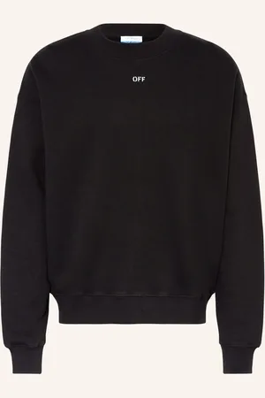 OFF-WHITE Mikina Off Stamp Skate černá