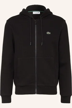 Lacoste Mikinová Bunda černá