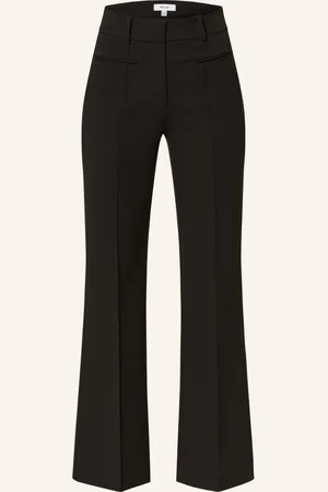 Reiss Bootcut Kalhoty Claude černá