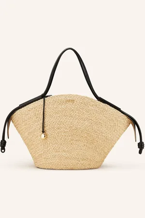Loewe Shopper Paseo krémová černá