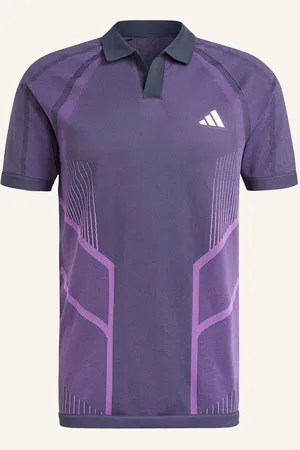 adidas Funkční Polokošile Tennis Pro tmavě fialová světle fialová
