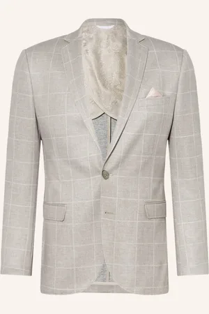 PAUL Oblekové Sako Slim Fit béžová