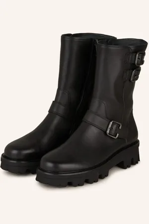 Paul Green Biker Boots černá