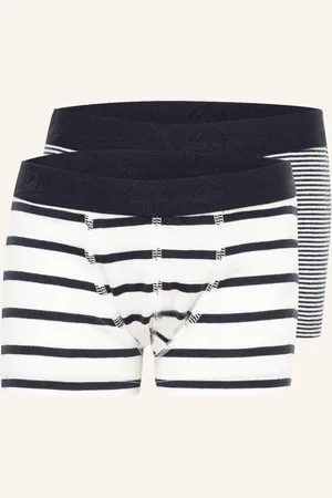 Petit Bateau Boxerky, 2 Kusy V Balení černá bílá