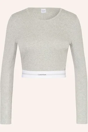 Calvin Klein Pohodlné Domácí Tričko šedá